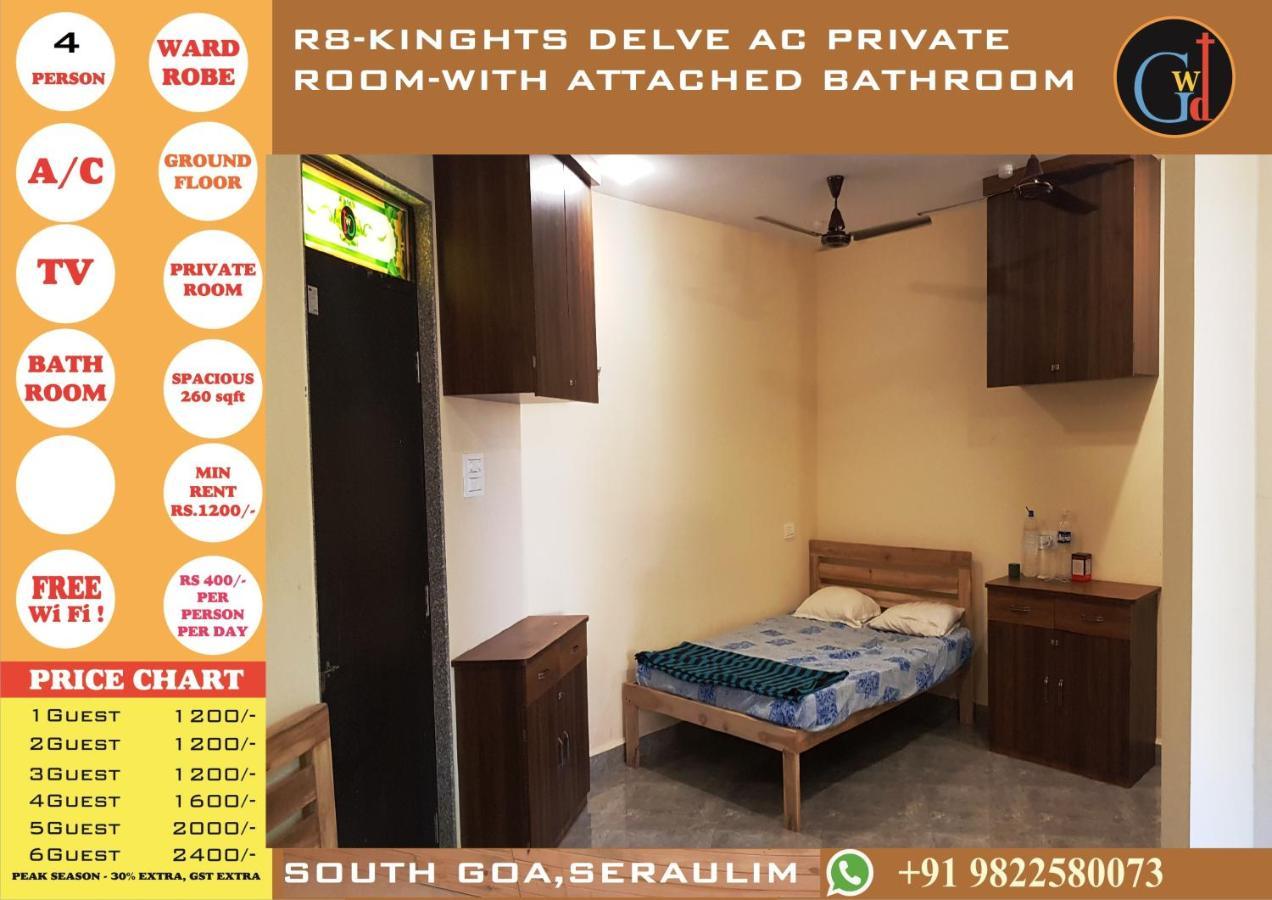 Godwill Kimo Guest House Seraulim 马尔冈 外观 照片